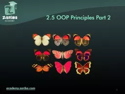 2.5 OOP Principles Part 2