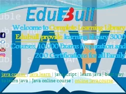 Learn Java Course, Java Script
