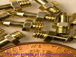 The advantage of cadmium plating