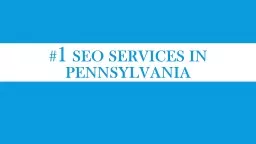 Top SEO Services in Pennsylvania | Emporiom Digital