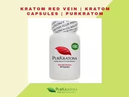 Kratom Red Vein - PurKratom