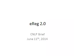 eReg 2.0 CNLP Brief June