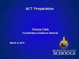 ACT Preparation March 6 ,