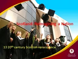 Scotland: Reimagining a Nation