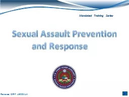 Sexual  Assault Prevention and Response
