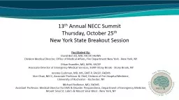13 th  Annual NECC Summit
