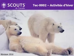 Tec-0002 – Activités d’hiver