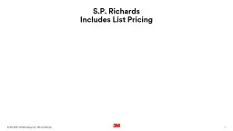 S.P. Richards 2018 New Products