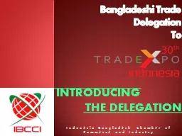 Bangladeshi  Business Delegation