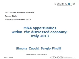 GGI  Italian  Business Summit