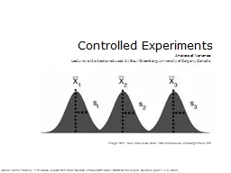 Controlled  Experiments Analysis of