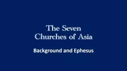 The Seven Churches of Asia