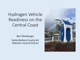 Hydrogen Vehicle Readiness on the Central Coast