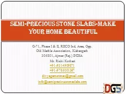 Semi-Precious Stone Slabs-Make Your Home Beautiful