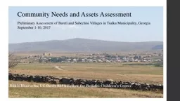 Community  Needs and Assets Assessment