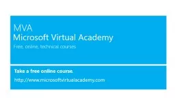 Free, online, technical courses Take a free online course .