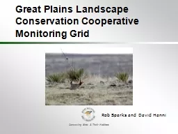 Great Plains Landscape Conservation Cooperative  Monitoring Grid