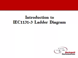 Introduction to IEC1131-3 Ladder Diagram CPU Origins of Ladder Diagram