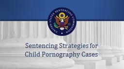 Sentencing Strategies for Child Pornography Cases   Outline