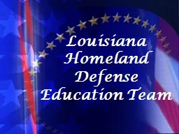 Louisiana  Homeland Defense Education Team The Great Pandemic of 1918