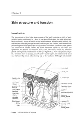 Chapter  Skin structure and function Introduction The