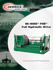 DE FHD Full Hydraulic Drive Part of the Derrick DE Cen