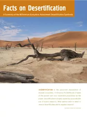 DESERTIFICATION is the persistent degradation of dryla