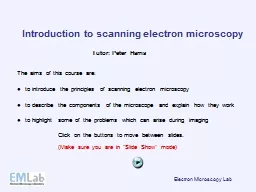 Electron Microscopy Lab