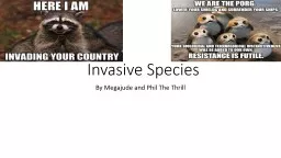 Invasive Species By