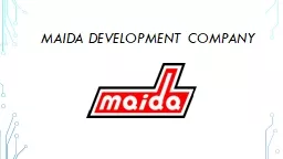 MAIDA DEVELOPMENT COMPANY