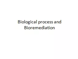 Biological process and Bioremediation