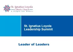 St. Ignatius Loyola