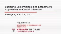 Exploring Epidemiologic and Econometric Approaches to Causal Inference