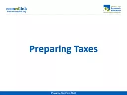 Preparing Taxes Personal Income Facts in the U.S.