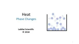 Heat Phase Changes LabRat