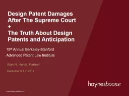 Design Patent Damages After The Supreme Court