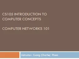 CS105 Introduction to