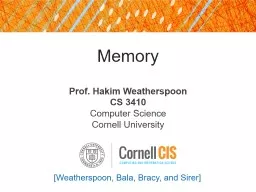 Memory [Weatherspoon,