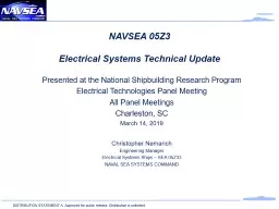 NAVSEA  05Z3 Electrical