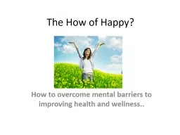 The How of Happy?