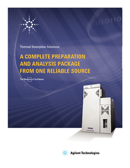 Thermal Desorption Solutions A COMPLETE PREPARATION AN