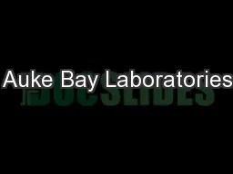 Auke Bay Laboratories