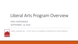 Liberal Arts Program Overview