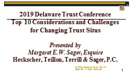 2019 Delaware Trust Conference
