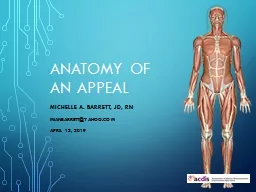 Anatomy of  an Appeal