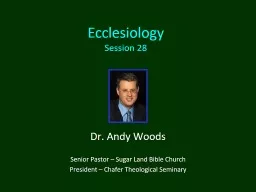 Ecclesiology Session 28