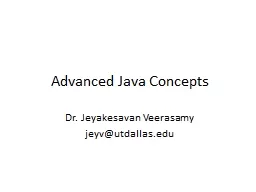 Advanced Java Concepts