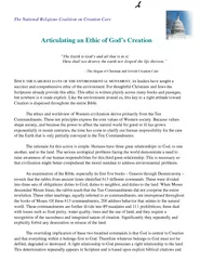 The National Religious Coalition on Creation Care Arti