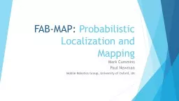 FAB-MAP:  Probabilistic Localization and Mapping