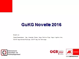GuKG  Novelle 2016